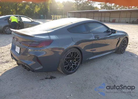 2020 BMW M8 Competition z USA, uszkodzony, nr VIN WBSAE0C08LCD92712